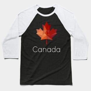 Canada - Maple Leaf Baseball T-Shirt